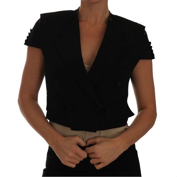 Dolce & Gabbana Other - Dolce & Gabbana Women Black Jackets & Coats